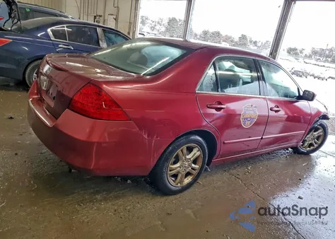 2006 Honda Accord Ex из США, поврежденный, VIN 1HGCM56786A065203